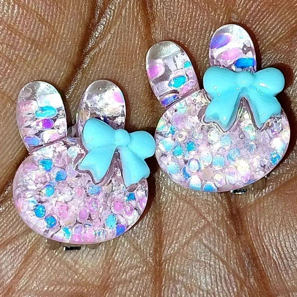 Beautiful girls clip-on earrings for kids